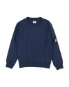 C.p. Company Undersixteen C. P. Company Undersixteen Toddler Boy Sweatshirt Navy Size 6 Cotton In Blue