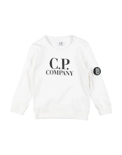 C.p. Company Undersixteen Babies' C. P. Company Undersixteen Toddler Boy Sweatshirt White Size 6 Cotton