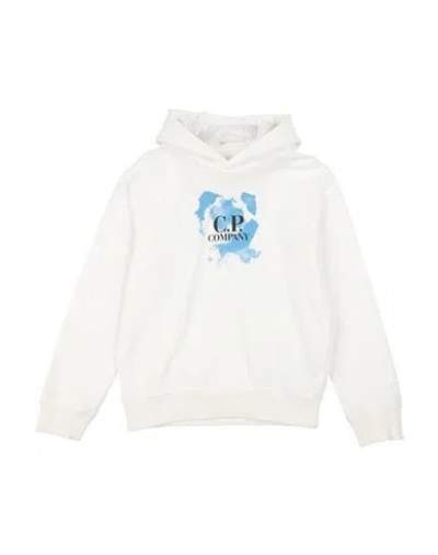 C.p. Company Undersixteen Babies' C. P. Company Undersixteen Toddler Boy Sweatshirt White Size 6 Cotton, Elastane