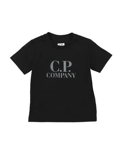 C.p. Company Undersixteen Babies' C. P. Company Undersixteen Toddler Boy T-shirt Black Size 3 Cotton