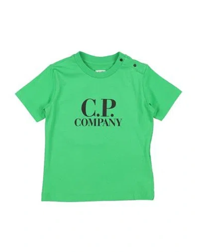 C.p. Company Undersixteen Babies' C. P. Company Undersixteen Toddler Boy T-shirt Green Size 3 Cotton
