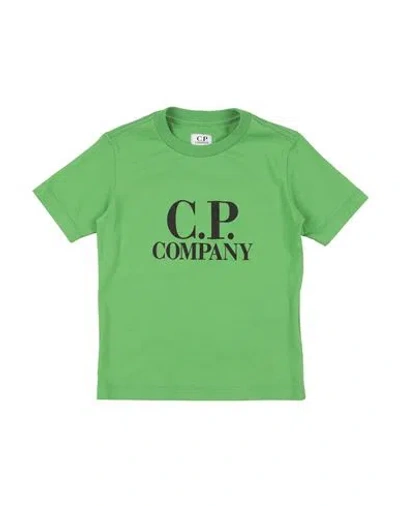 C.p. Company Undersixteen Babies' C. P. Company Undersixteen Toddler Boy T-shirt Green Size 6 Cotton