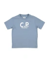 C.p. Company Undersixteen C. P. Company Undersixteen Toddler Boy T-shirt Light Blue Size 6 Cotton In Blue