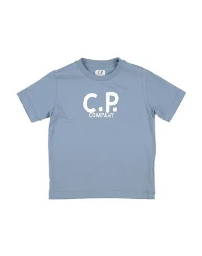 C.p. Company Undersixteen Babies' C. P. Company Undersixteen Toddler Boy T-shirt Light Blue Size 6 Cotton