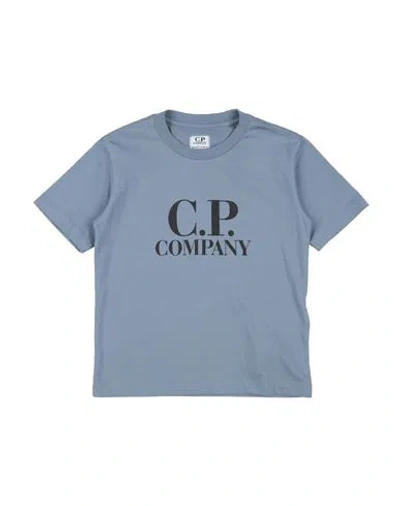 C.p. Company Undersixteen Babies' C. P. Company Undersixteen Toddler Boy T-shirt Light Blue Size 6 Cotton, Elastane