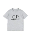 C.p. Company Undersixteen Babies' C. P. Company Undersixteen Toddler Boy T-shirt Light Grey Size 4 Cotton, Elastane In Gray