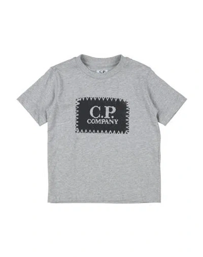 C.p. Company Undersixteen Babies' C. P. Company Undersixteen Toddler Boy T-shirt Light Grey Size 6 Cotton, Elastane In Gray