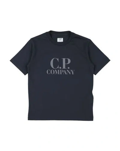 C.p. Company Undersixteen Babies' C. P. Company Undersixteen Toddler Boy T-shirt Midnight Blue Size 6 Cotton, Elastane
