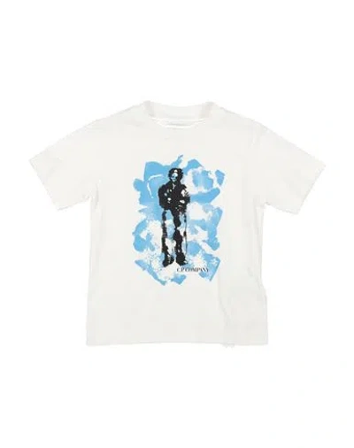 C.p. Company Undersixteen Babies' C. P. Company Undersixteen Toddler Boy T-shirt Off White Size 6 Cotton, Elastane