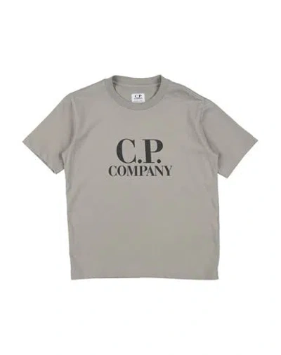 C.p. Company Undersixteen Babies' C. P. Company Undersixteen Toddler Boy T-shirt Sage Green Size 6 Cotton, Elastane In Gray