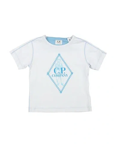 C.p. Company Undersixteen Babies' C. P. Company Undersixteen Toddler Boy T-shirt Sky Blue Size 3 Cotton