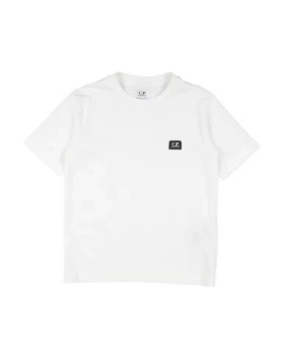 C.p. Company Undersixteen Babies' C. P. Company Undersixteen Toddler Boy T-shirt White Size 4 Cotton