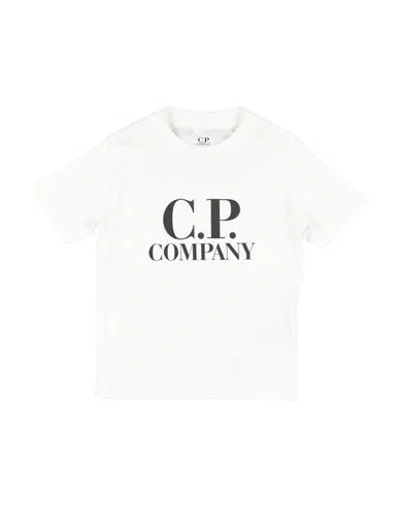 C.p. Company Undersixteen Babies' C. P. Company Undersixteen Toddler Boy T-shirt White Size 4 Cotton, Elastane