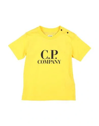 C.p. Company Undersixteen Babies' C. P. Company Undersixteen Toddler Boy T-shirt Yellow Size 3 Cotton