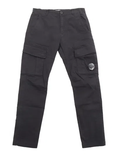 C.p. Company Undersixteen Kids' Long Pants In Black