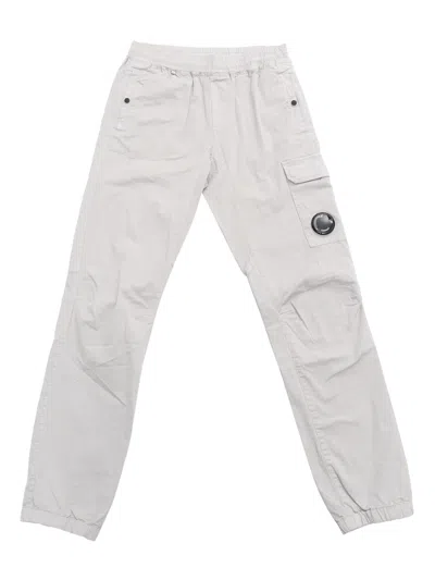 C.p. Company Undersixteen Kids' Long Pants In White