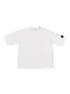 C.p. Company Undersixteen Short Sleeved Maxi T-shirt In White