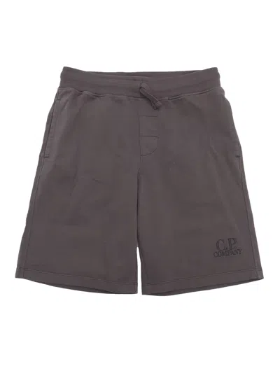 C.p. Company Undersixteen Kids' Shorts In Gray