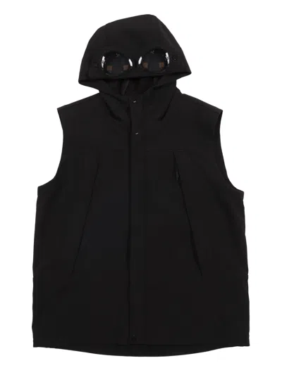 C.p. Company Undersixteen Kids' Vest In Black