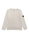 C.p. Company Undersixteen White Sweatshirt In White