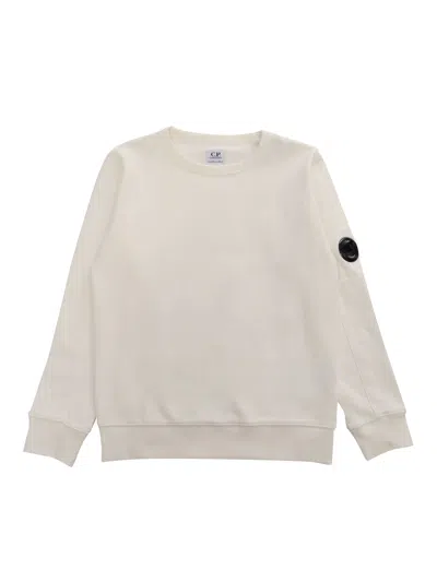 C.p. Company Undersixteen Kids' White Sweatshirt