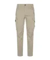 C.p. Company Cp Company Stretch Satin Utility Cargo Pants In Gray