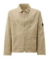 C.p. Company Utility Jacket In Neutral
