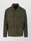 C.p. Company Multi-pocket Drawstring Jacket In Green