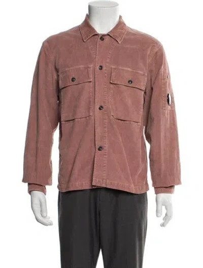 Pre-owned C.p. Company Utility Jacket In Pink