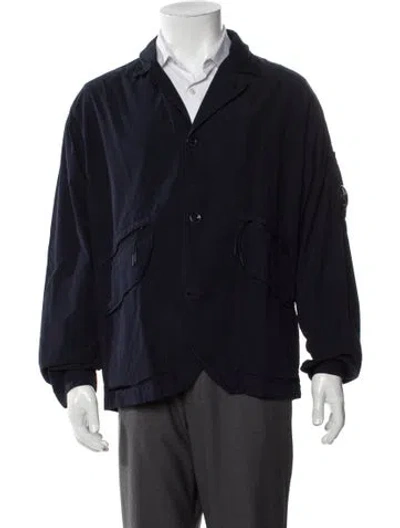 Pre-owned C.p. Company Utility Jacket W/ Tags In Blue
