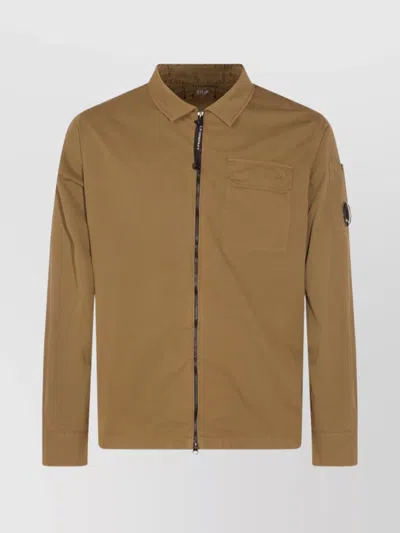C.P. COMPANY UTILITY JACKET WITH ARM AND CHEST POCKETS