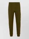 C.p. Company Utility Jogger Pants Featuring Cargo Pocket In Green