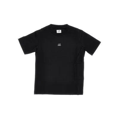 C.p. Company Utility Pocket T-shirt Kids In Black