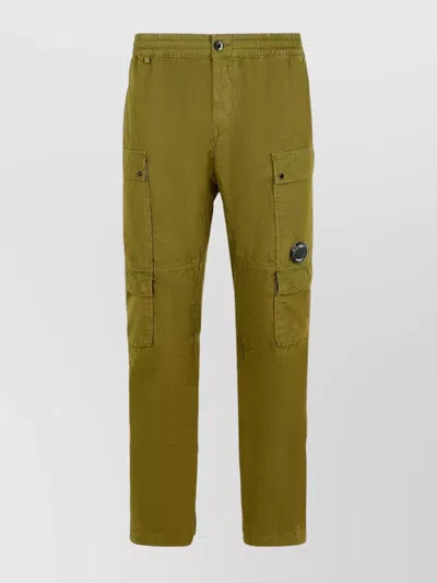 C.P. COMPANY UTILITY TROUSERS WITH CARGO AND POCKETS