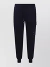 C.p. Company Utility Trousers With Elastic Waistband And Cargo Pocket