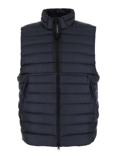 C.p. Company Vest In Dd-shell In Blue