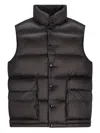C.p. Company Vest In Dd-shell Clothing In Black