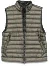 C.p. Company Cp Company Dd Shell Lens Down Gilet In 935 Smoked Pearl