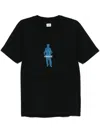 C.p. Company Cp Company 30/1 Jersey Waffled British Sailor T-shirt In Black