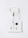 C.p. Company Waistcoat C. P. Company Kids Color White In White