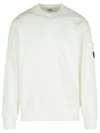 C.p. Company Pocket-patch Crew Neck Sweatshirt In Neutral