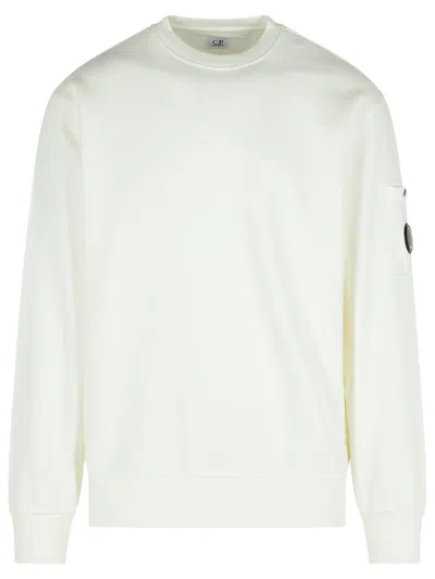 C.p. Company Pocket-patch Crew Neck Sweatshirt In Multi