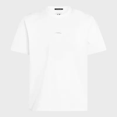 C.p. Company White Cotton T-shirt