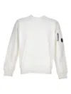 C.p. Company C.p.company Sweatshirts Crew Neck In White