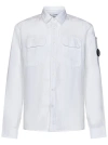 C.p. Company Camicia In Lino In White