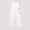 C.p. Company C.p.company Microreps Boxy Cargo Pants In White