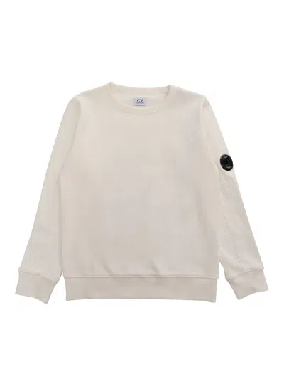 C.P. COMPANY WHITE SWEATSHIRT