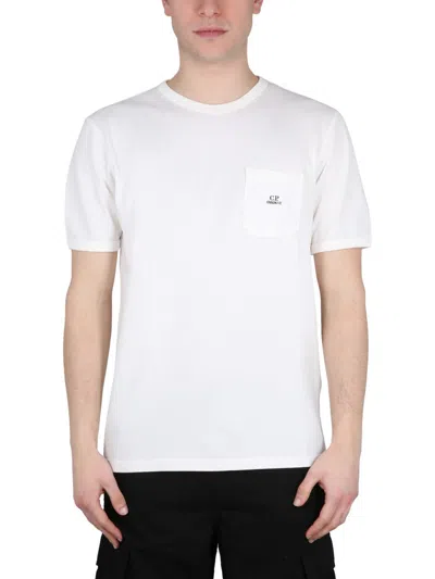 C.P. COMPANY WHITE T-SHIRT