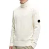 C.p. Company Cp Company X Clarks  Ivory Turtleneck Jumper