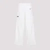 C.p. Company C.p.company Microreps Boxy Cargo Pants In White